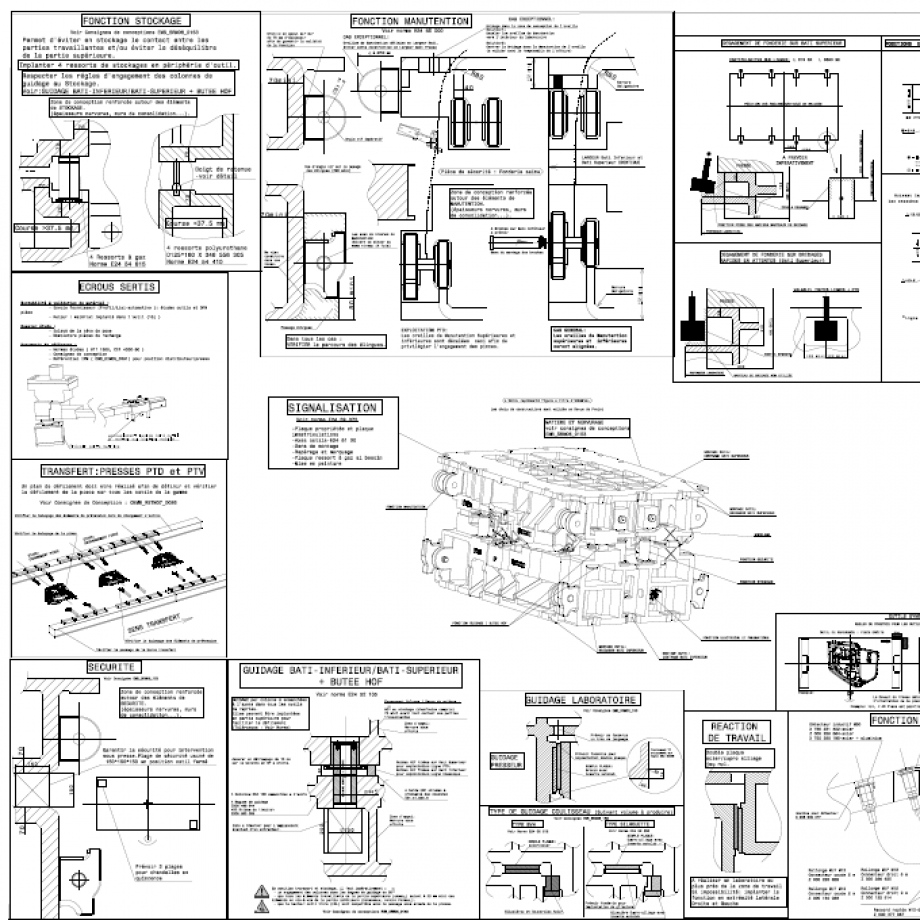 2D Technical Drawing